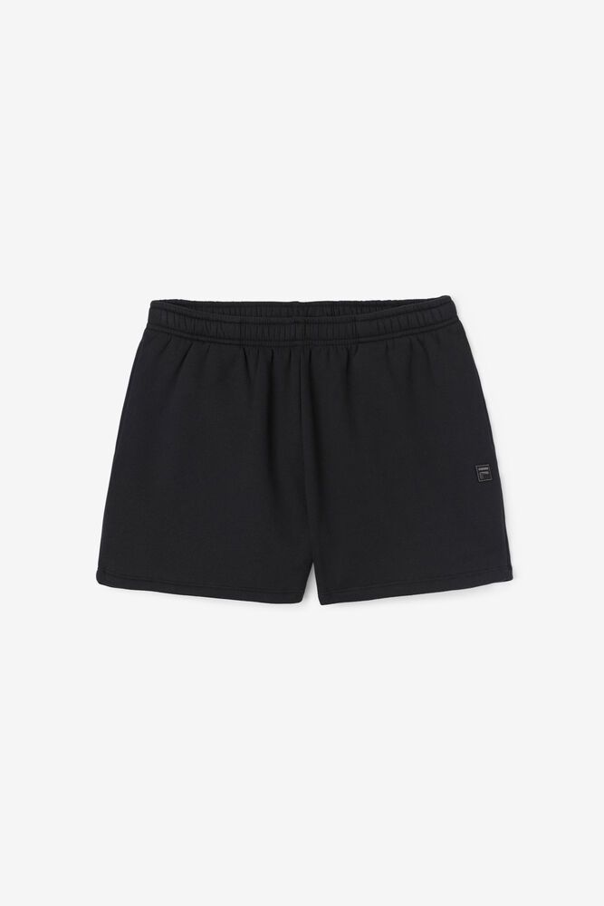 Fila Nalani Black Shorts Womens - NZ 42190-SEVO